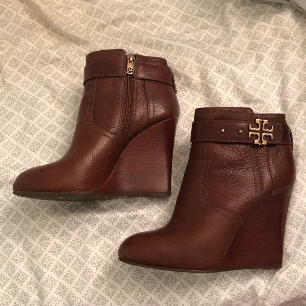 Tory Burch Wedge Booties